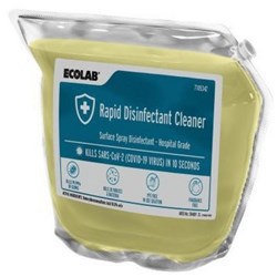 Ecolab Rapid Disinfectant Cleaner 2L, Carton of 2