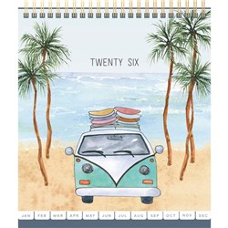 Collins Desk Calendar Top Opening 2026 NZ Bay