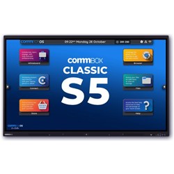 CommBox Classic S5 4K 75" Interactive Touchscreen
