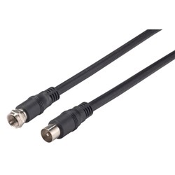 Dynamix RF PAL Male to F-Type Male Coaxial Cable 3m