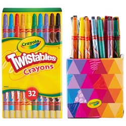 Crayola Twistables Crayons, Pack of 32