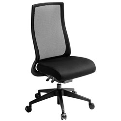 Eden Joe Light Synchro Chair High Back Mesh Back Black