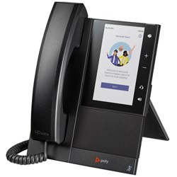 Poly CCX 505 Business Media Phone for Microsoft Teams and PoE-enabled