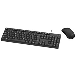 Moki Wired USB Keyboard & Mouse Combo