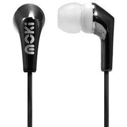 Moki Metallic Earphone Black