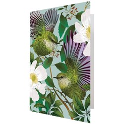 FLOX A4 Leaving/Birthday Card Titipounamu & Karamu 