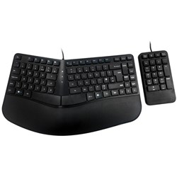 ACC Contour Keyboard with Numeric Pad Combo