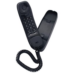 Uniden FP1100BLK Slimline Mountable Corded Phone Black