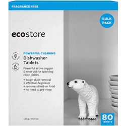 ecostore Auto Dishwasher Tablets, Pack of 80
