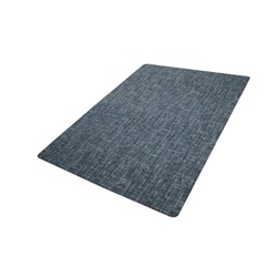 Advance Matting PET Carpet on Rubber Chair Mat 900x1200mm Grey