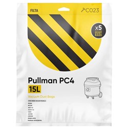 Filta Pullman SMS Multi Layered Vacuum Cleaner Bags 10 Litre, Pack of 5