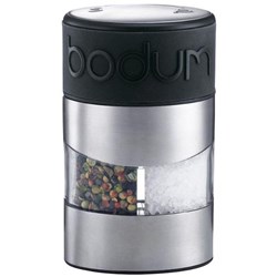 Bodum Twin Salt and Pepper Grinder Black