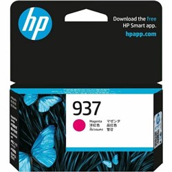 HP 937 Magenta Original Ink Cartridge 4S6W3NA