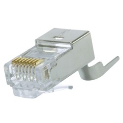Dynamix Cat6/6A/7 23AWG RJ45 Plug Joiner White, Pack of 20