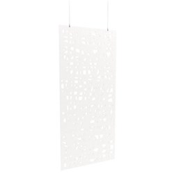Boyd Acoustic Hanging Carved Panel 1200mm Cross Linen