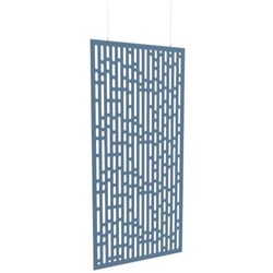 Boyd Acoustic Hanging Carved Panel 1200mm Downpour Pageant Blue