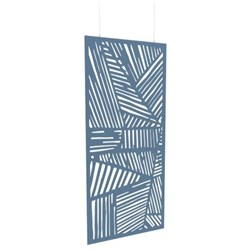 Boyd Acoustic Hanging Carved Panel 1200mm Thatch Pageant Blue