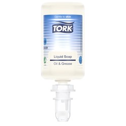 Tork S4 Oil & Grease Liquid Soap 424401 1L, Carton of 6