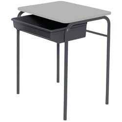 SitRite Deluxe Multi Desk With Tote Grey/Silver