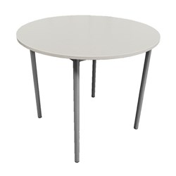 SitRite Dog Round Group Table Grey/Silver