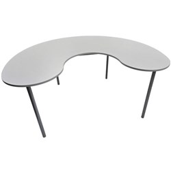 SitRite Network Group Table 1600mm Grey/Sliver