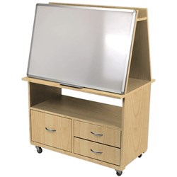 SitRite SR62 Teachers Station 900x500mm Maple