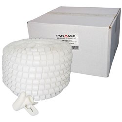 Dynamix Easy Wrap Cable Management 20m x 25mm White