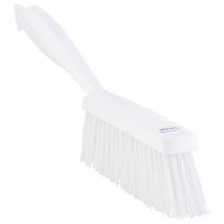 Vikan Bannister Medium Bristle Brush 330mm White