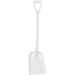 Vikan D Grip Shovel Short Handle Small Blade White
