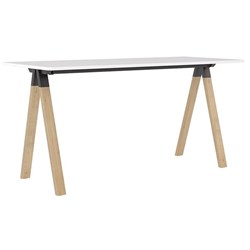 Ligna Bar Leaner 210x900mm Oak/White