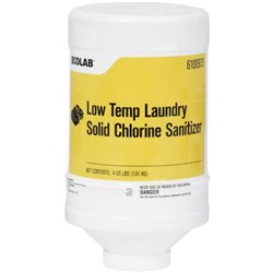 Ecolab Low Temperature Laundry Solid Chlorine Sanitiser, Carton of 2