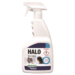 Halo Fast Dry Glass Cleaner 750ml, Carton of 6