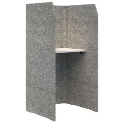 Sonic Mini Focus Standup Pod 1800x900x850mm Marble/Snow Velvet

