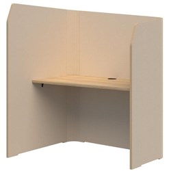 Sonic Focus Pod 1500/1300x1200x1000/625mm Natural/Classic Oak