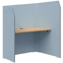 Sonic Focus Pod 1500/1300x1200x1000/625mm Pacific Blue/Classic Oak