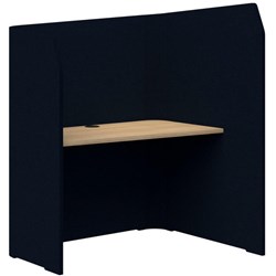Sonic Focus Pod 1500/1300x1200x1000/625mm Dark Blue/Classic Oak