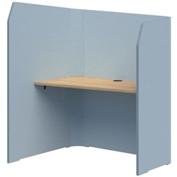 Sonic Focus Pod 1500/1300x1200x1000/625mm Pacific Blue/Classic Oak