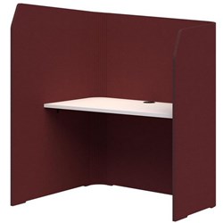 Sonic Focus Pod 1500/1300x1200x1000/625mm Maroon/Snow