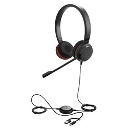 Jabra Evolve 30 II MS Stereo USB-C/A Wired Headset