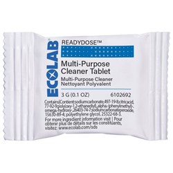Ecolab ReadyDose Multi-Purpose Cleaner Tablet, Carton of 30
