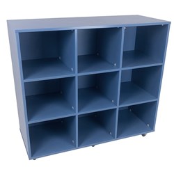 SitRite Mobile Pigeon Hole Unit 1080x930mm Pro Blue