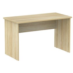 Cubit Slab End Desk 1200x600mm Atlantic Oak