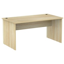 Cubit Slab End Desk 1500x800mm Atlantic Oak