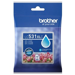 Brother LC531XLC Cyan Ink Cartridge