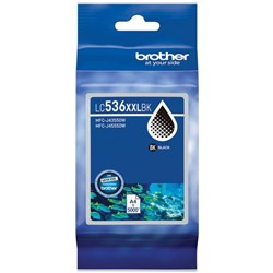 Brother LC536XXLBK Black Ink Cartridge