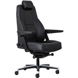Buro Maverick 24/7 Controller Chair Leather/Black