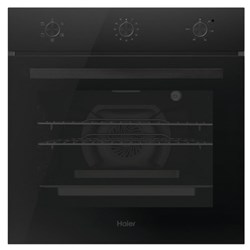 Haier 60cm Built In 4 Function Wall Oven Black