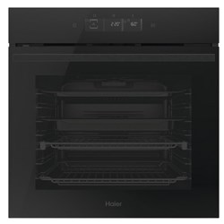 Haier 60cm Built In 14 Function Pyrolytic Wall Oven Black