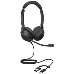 Jabra Evolve2 30 SE MS Stereo USB-C/A Headset Black