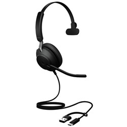 Jabra Evolve2 40 SE MS Mono USB-C/A
